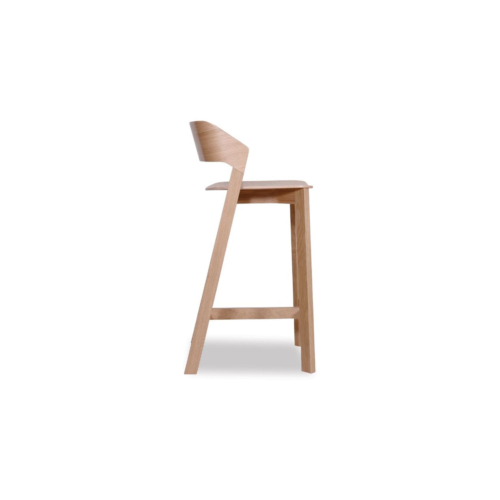 Merano Stool - Natural Oak - by TON gallery detail image