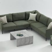 Milan Corner Sofa - Green gallery detail image