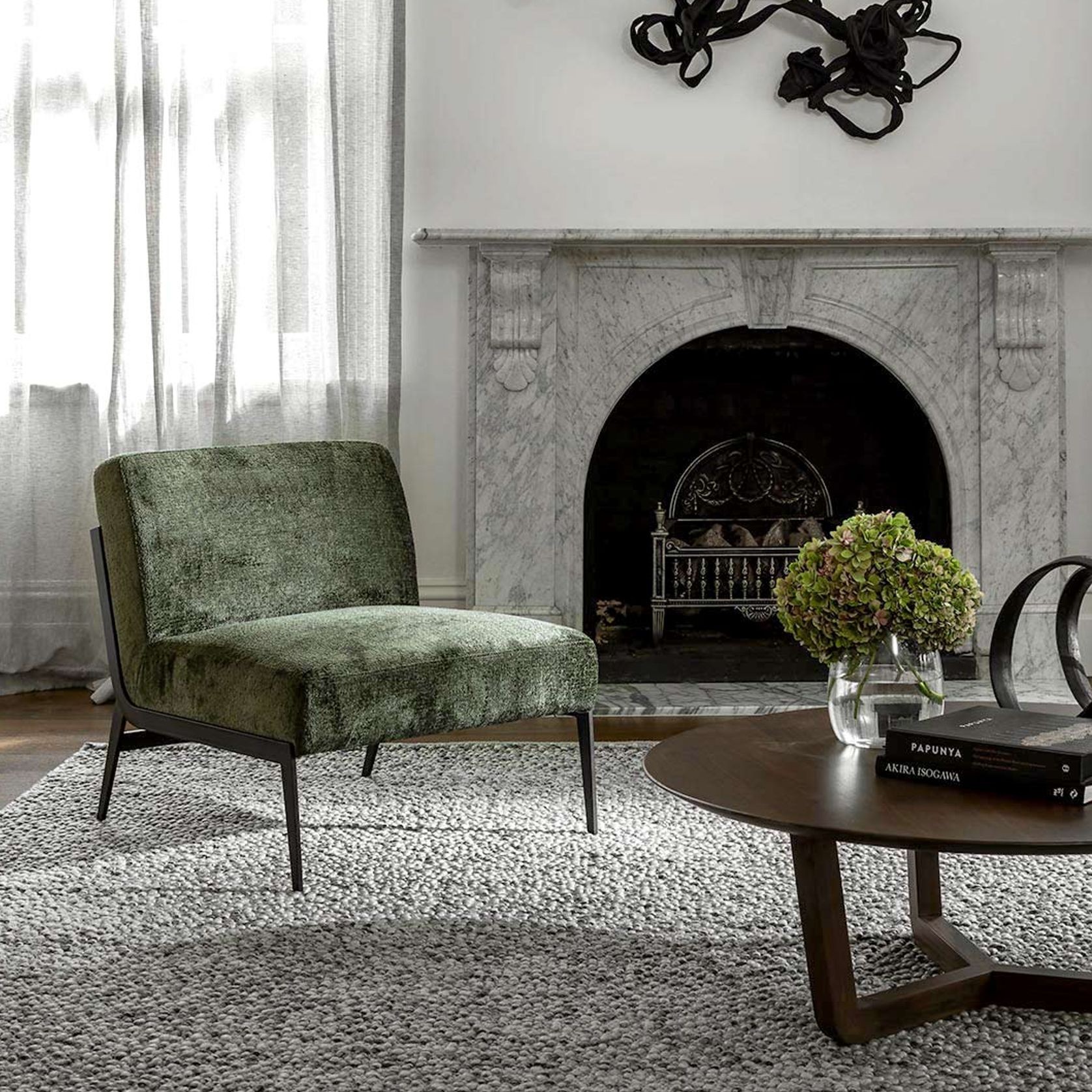 Boucle Rug | Smoke gallery detail image