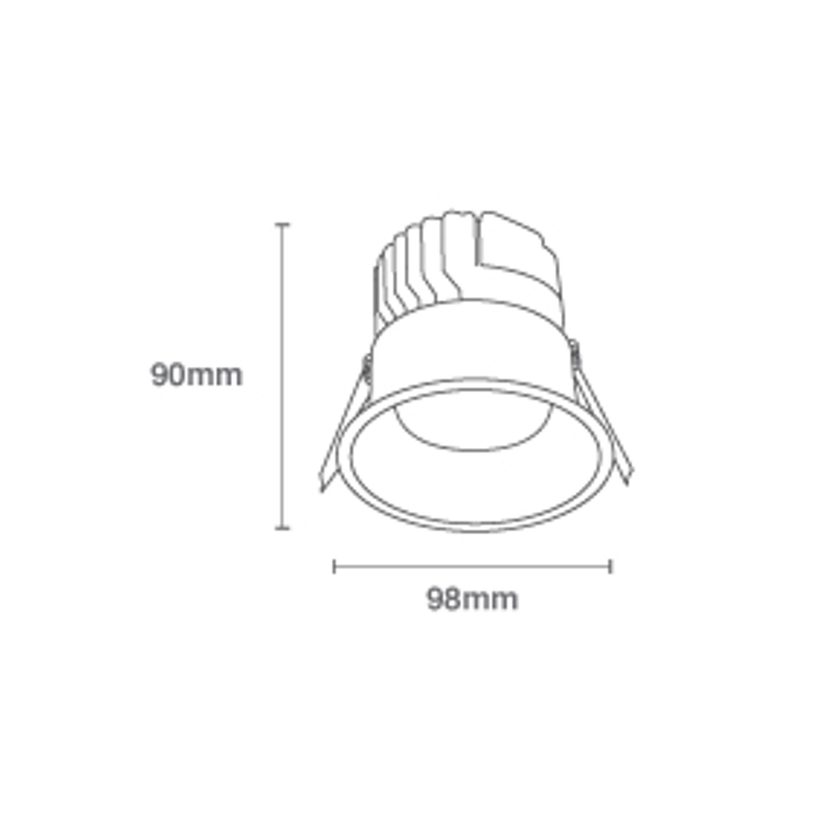 Minimal B 14W Fixed Downlight gallery detail image