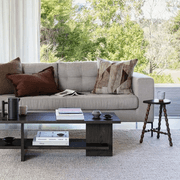 Baya Omaha Handwoven Rug - Pebble gallery detail image