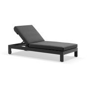 Monaco Sun Lounger with Sunbrella Cushion | Charcoal gallery detail image