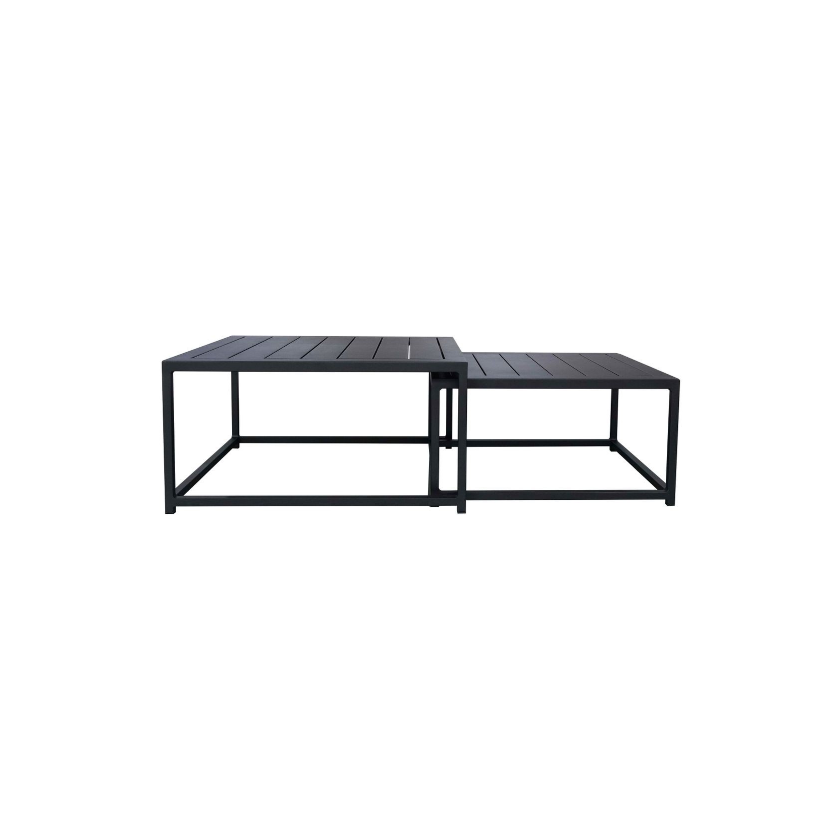 Mood Square Coffee Table Set Black gallery detail image