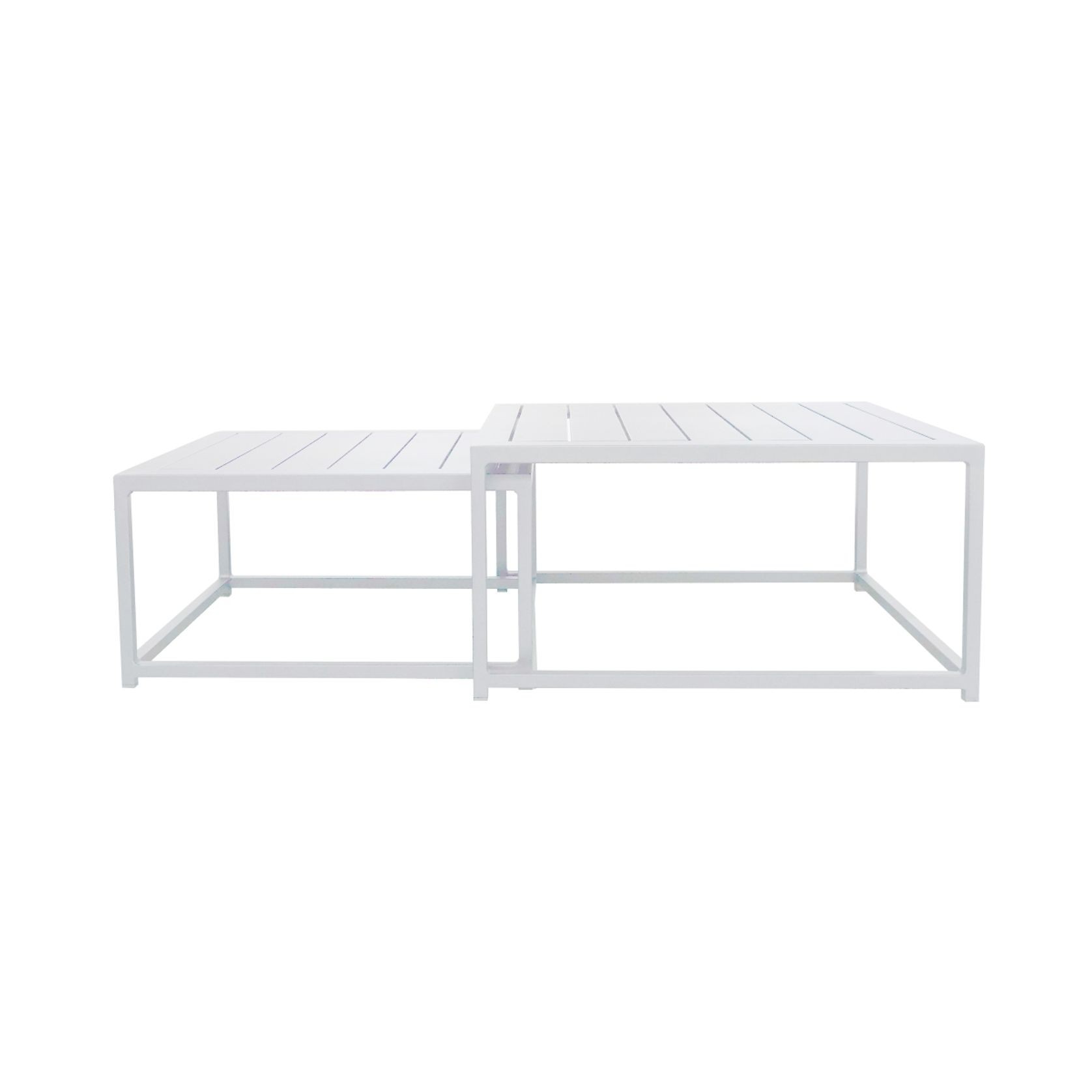 Mood Square Coffee Table Set White gallery detail image