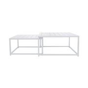 Mood Square Coffee Table Set White gallery detail image