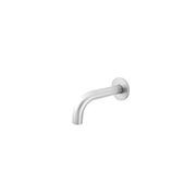 Round Curved Spout 130mm - Polished Chrome gallery detail image