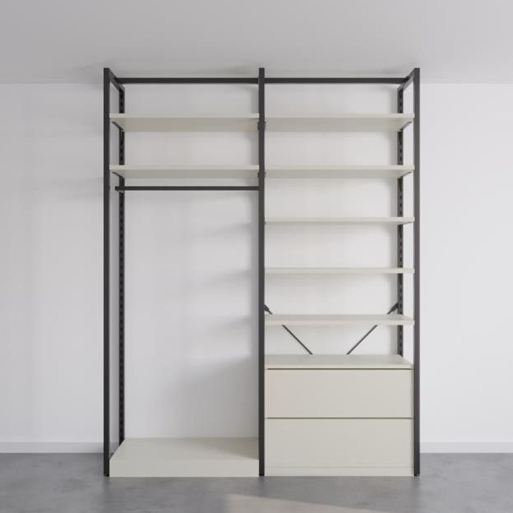 The Effortless Denim Shorts | Freestanding Wardrobe gallery detail image