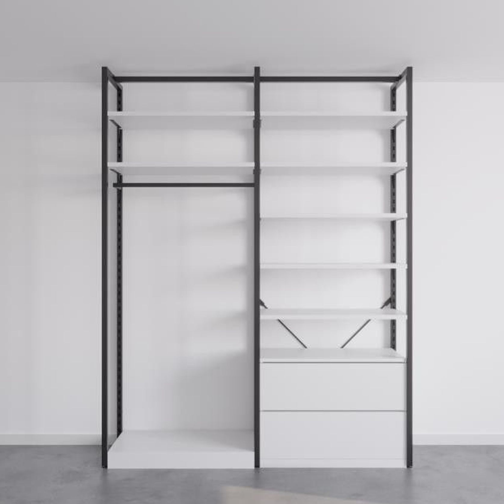 The Effortless Denim Shorts | Freestanding Wardrobe gallery detail image