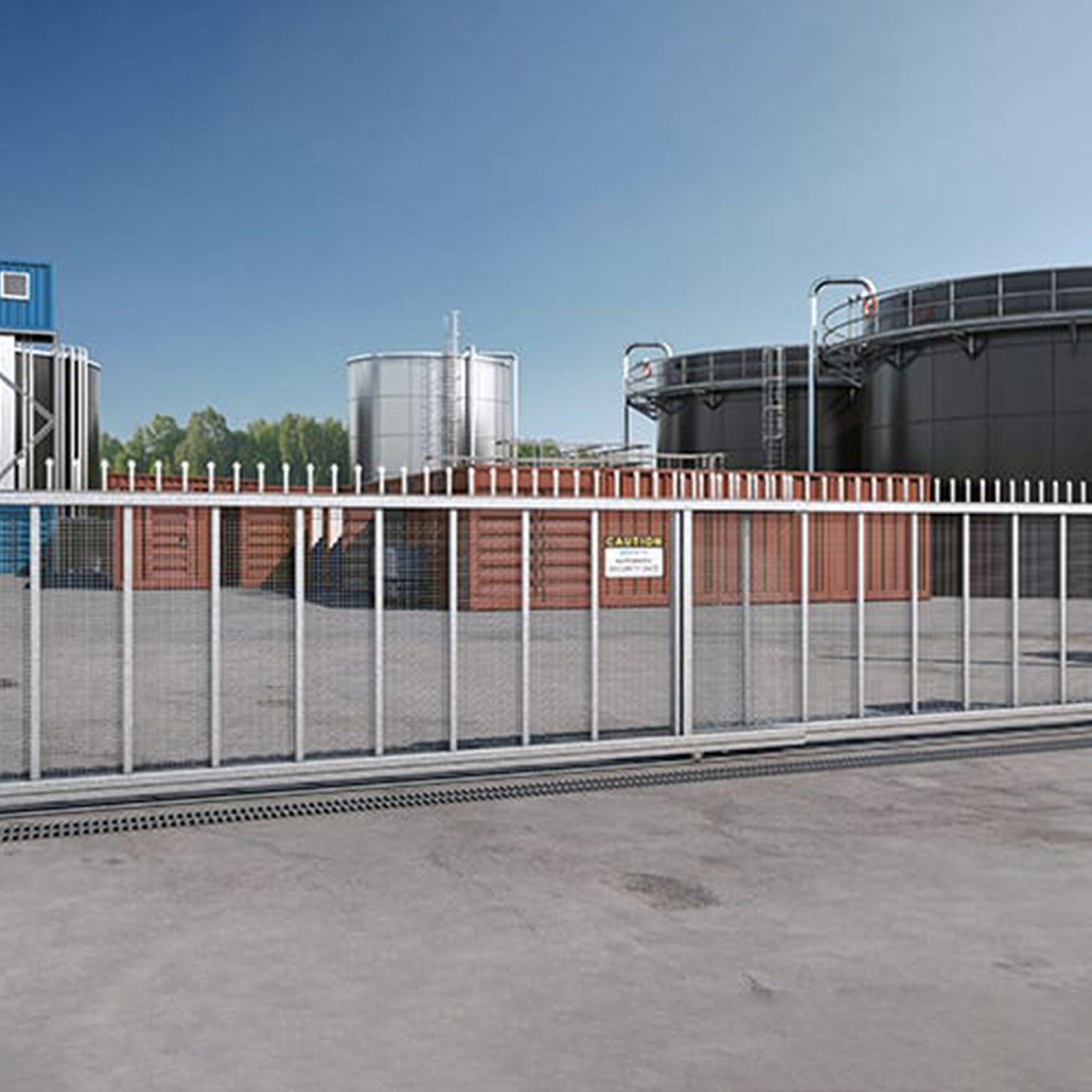 MTT - Telescopic Track Sliding Gate gallery detail image