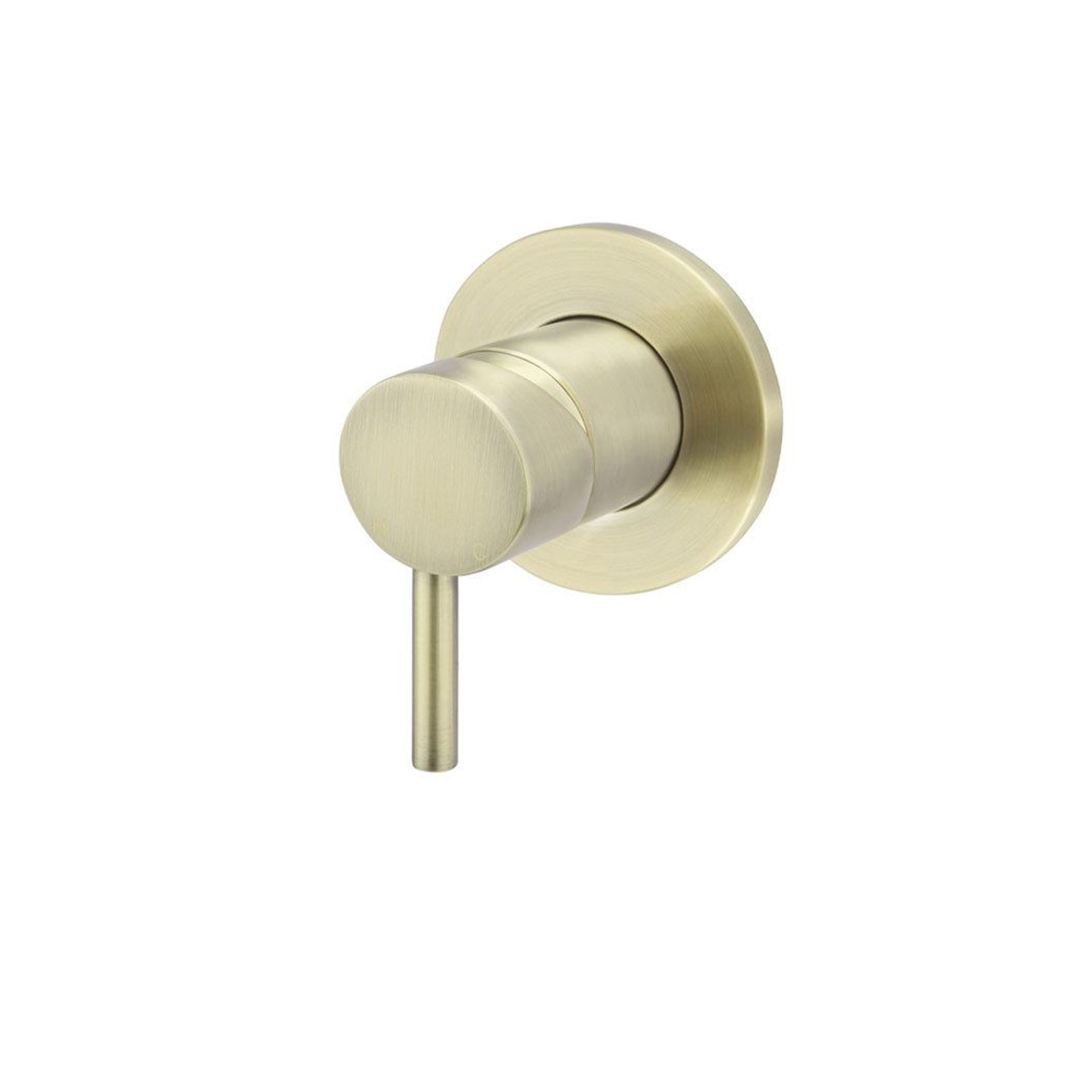 Round Wall Mixer short pin-lever - Tiger Bronze gallery detail image