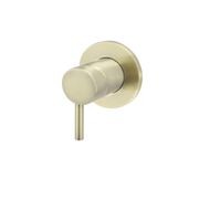 Round Wall Mixer short pin-lever - Tiger Bronze gallery detail image