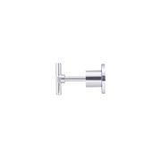 Round Cross Handle Jumper Valve Wall Top Assemblies - Polished Chrome gallery detail image