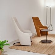 Nagi High Fixed Armchair - Smooth Upholstery gallery detail image