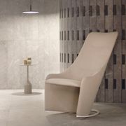 Nagi High Rocking Armchair - Smooth Upholstery gallery detail image