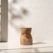 Nail Head Tree Stump Stool gallery detail image