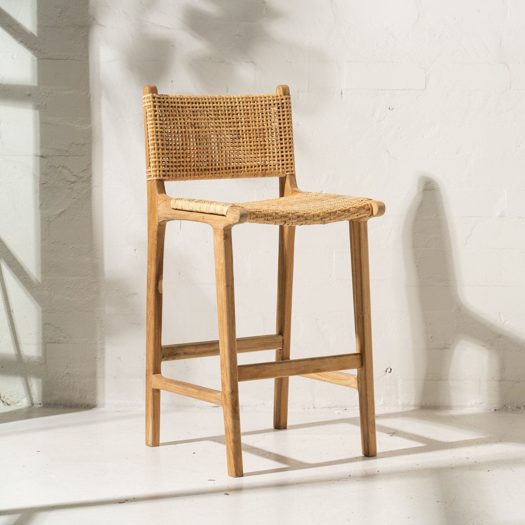 Nalani Woven Barstool gallery detail image