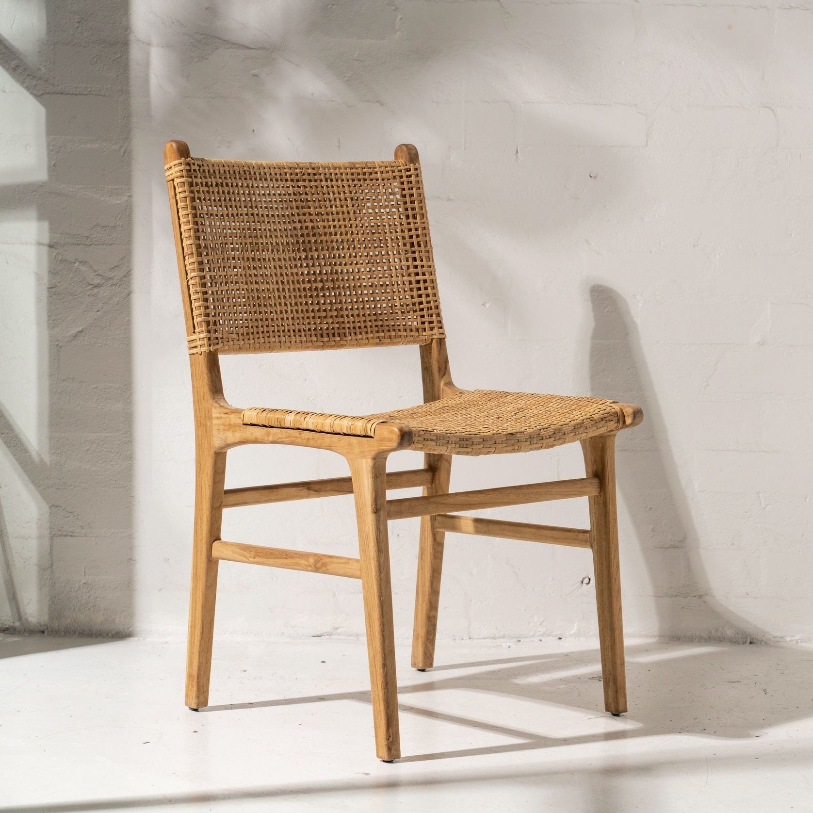 Nalani Woven Dining Chair Natural gallery detail image