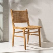Nalani Woven Dining Chair Natural gallery detail image