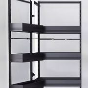 Nero Open Out Pantry - 1700mm Height - for 450mm Wide Cabinet - Internal Unit gallery detail image
