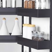 Nero Open Out Pantry - 1700mm Height - for 450mm Wide Cabinet - Internal Unit gallery detail image