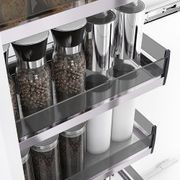 Nero Pull-out Pantry - Side and Bottom Mount - 1760mm Height - Internal Unit - Dark Grey gallery detail image