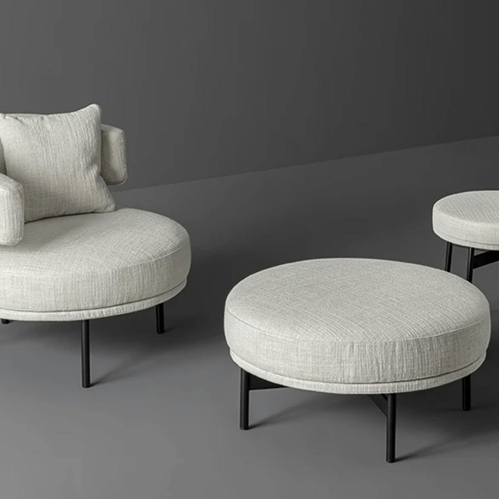 Neuilly Pouf gallery detail image