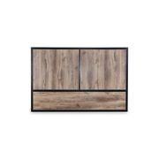 DAXTON Display Unit 2.4M - Warm Oak & Black gallery detail image