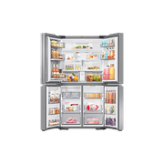 648L Beverage Showcase French Door Fridge Matte Silver gallery detail image