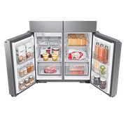 648L Beverage Showcase French Door Fridge Matte Silver gallery detail image