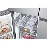 648L Beverage Showcase French Door Fridge Matte Silver gallery detail image