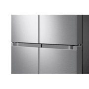 648L Beverage Showcase French Door Fridge Matte Silver gallery detail image