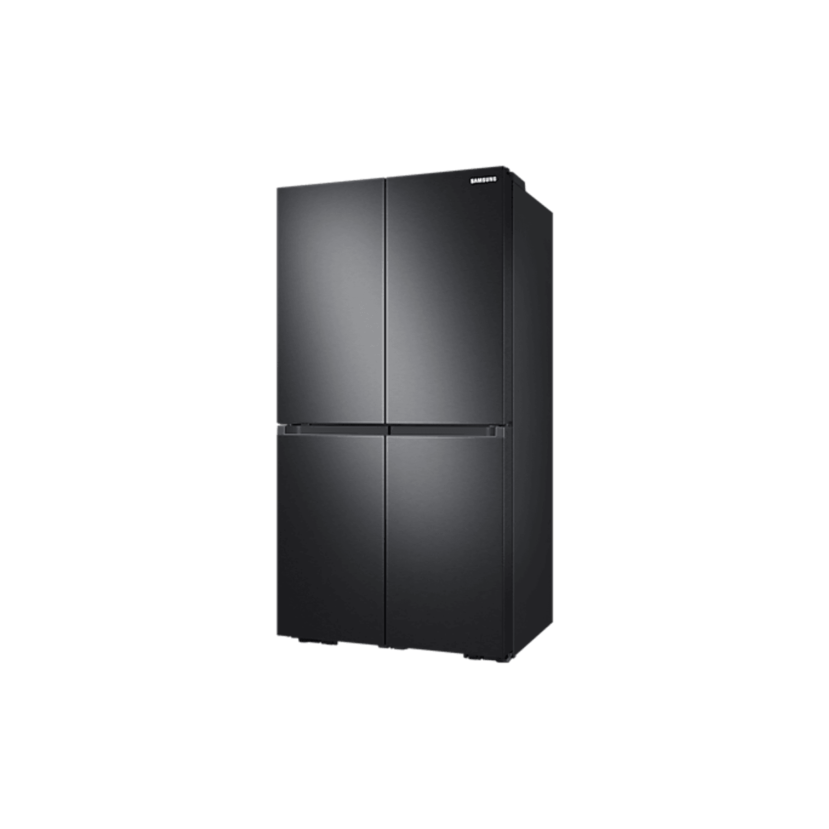 648L Beverage Showcase French Door Fridge Matte Black gallery detail image