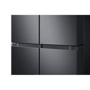 648L Beverage Showcase French Door Fridge Matte Black gallery detail image