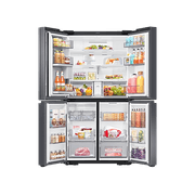 648L Beverage Showcase French Door Fridge Matte Black gallery detail image