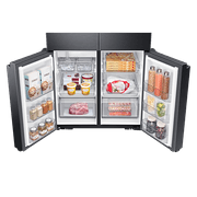 648L Beverage Showcase French Door Fridge Matte Black gallery detail image
