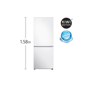 280L Bottom Mount Fridge All Around Cooling Snow White gallery detail image