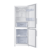 280L Bottom Mount Fridge All Around Cooling Snow White gallery detail image