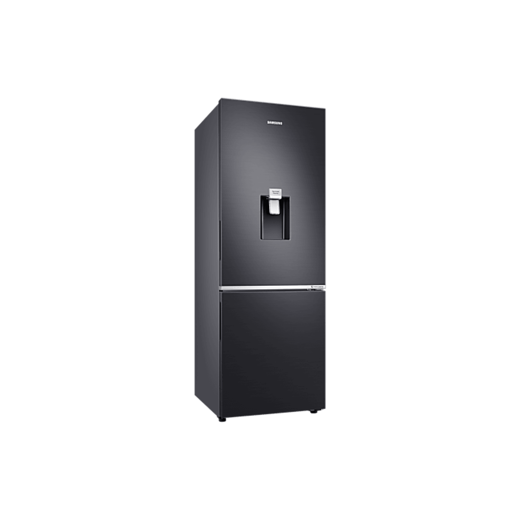 307L Bottom Mount Fridge All Around Cooling Matte Black gallery detail image