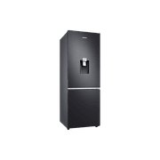307L Bottom Mount Fridge All Around Cooling Matte Black gallery detail image