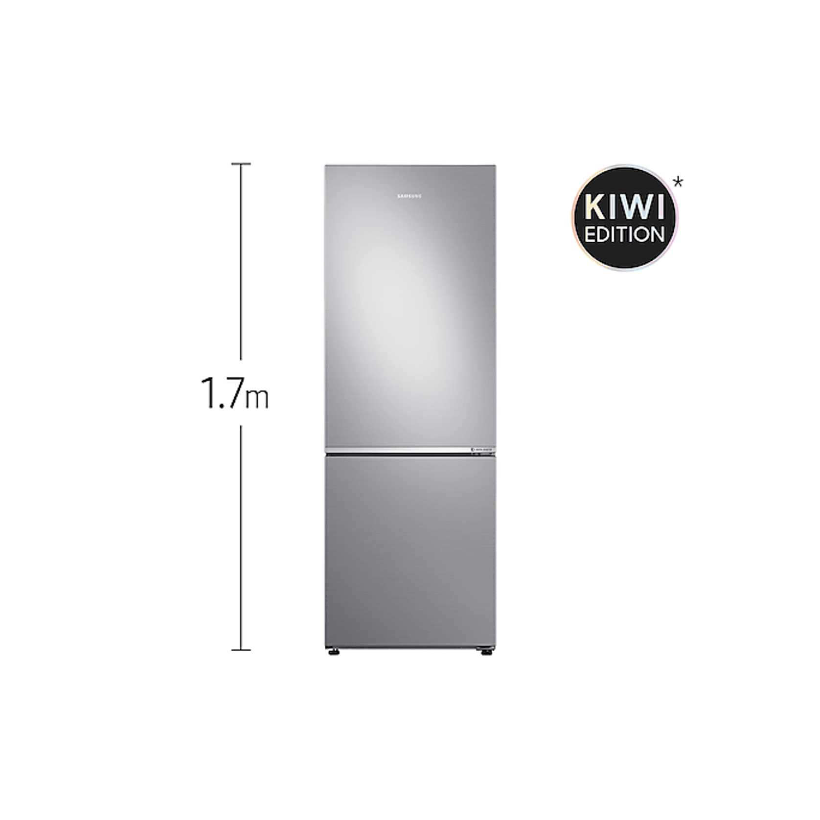 310L Bottom Mount Fridge All Around Cooling Elegant Inox gallery detail image