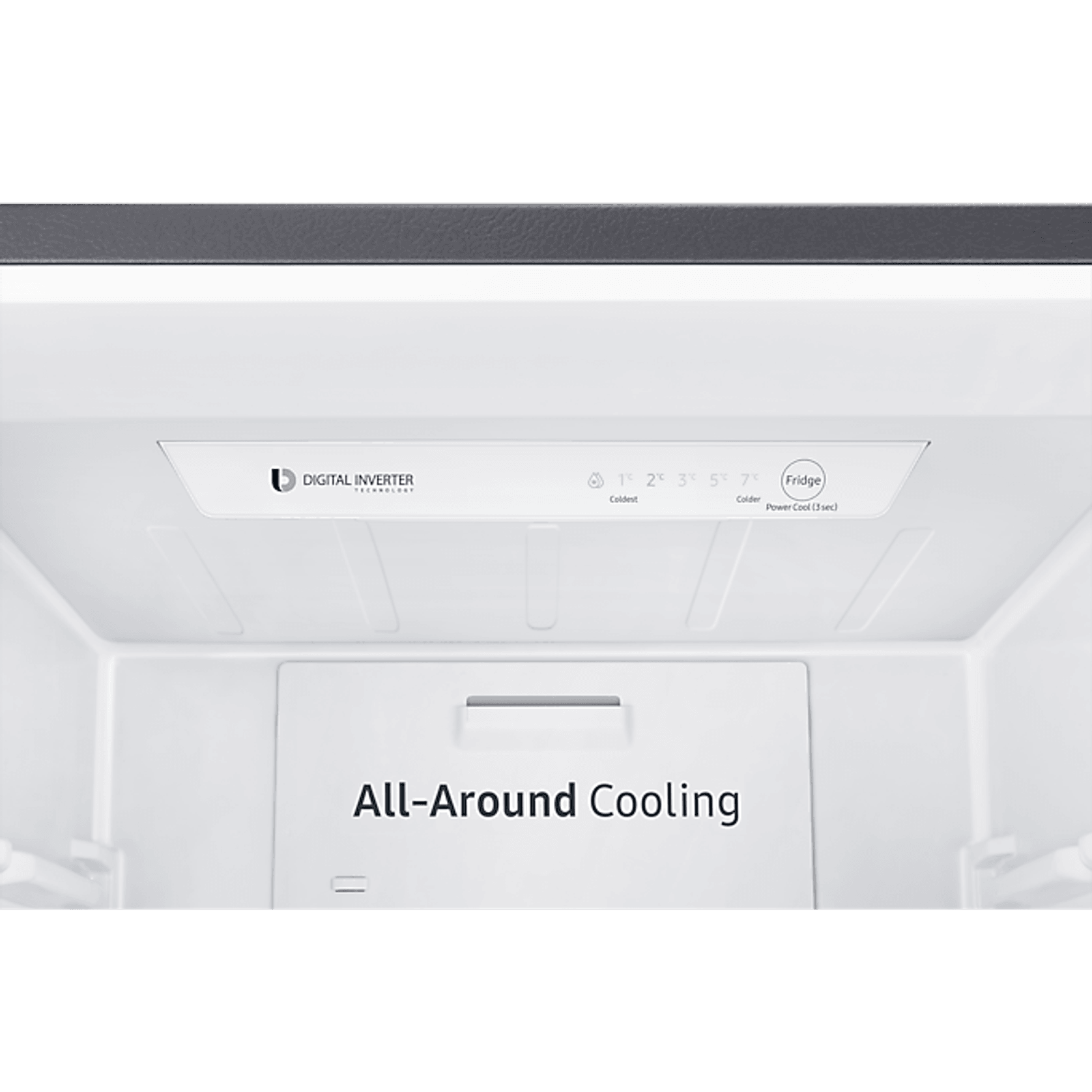 310L Bottom Mount Fridge All Around Cooling Elegant Inox gallery detail image