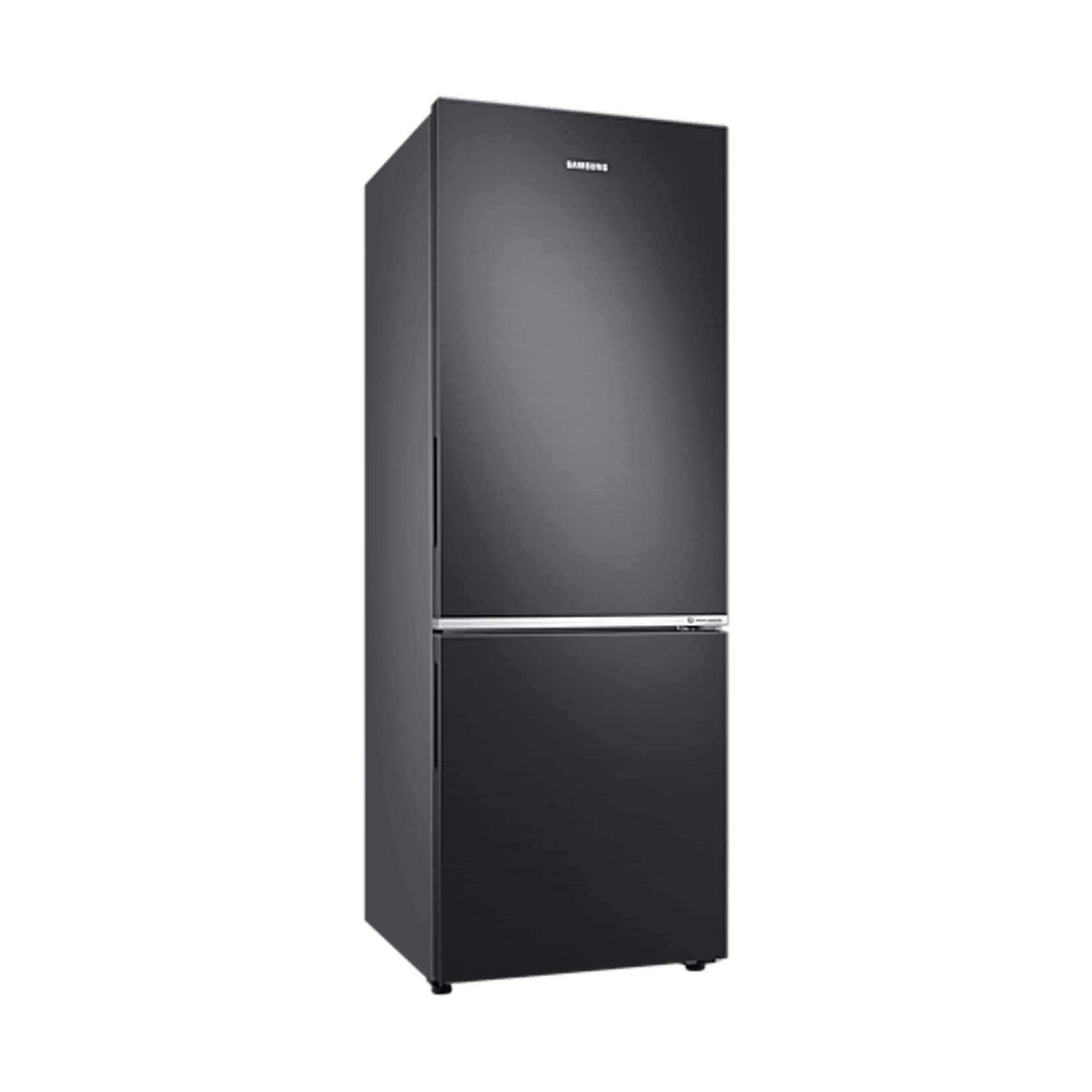 310L Bottom Mount Fridge All Around Cooling Matte Black gallery detail image