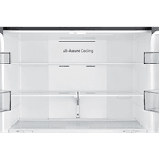 649L French Door Fridge Matte Black gallery detail image