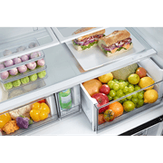 649L French Door Fridge Matte Black gallery detail image