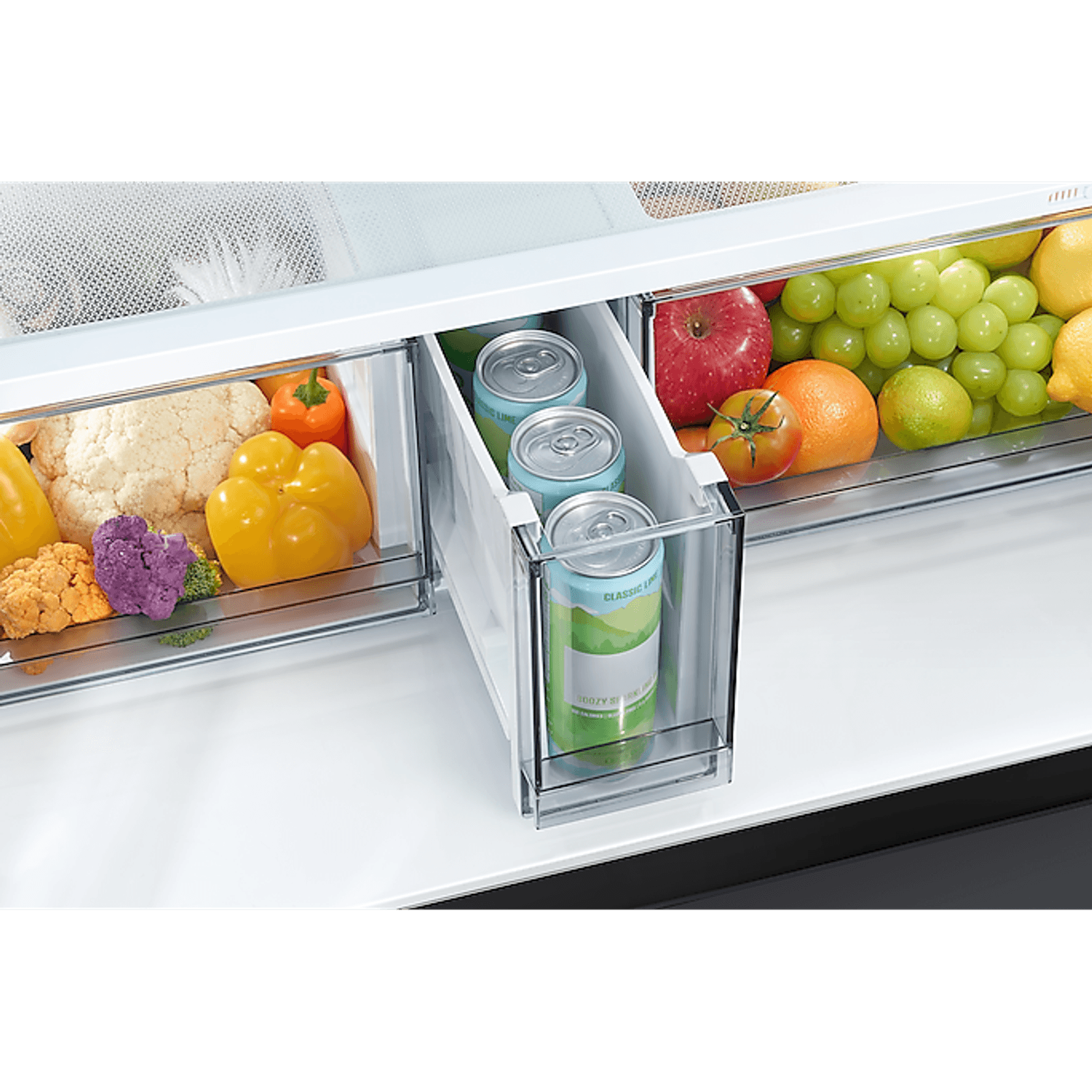 649L French Door Fridge Matte Black gallery detail image