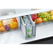 649L French Door Fridge Matte Black gallery detail image