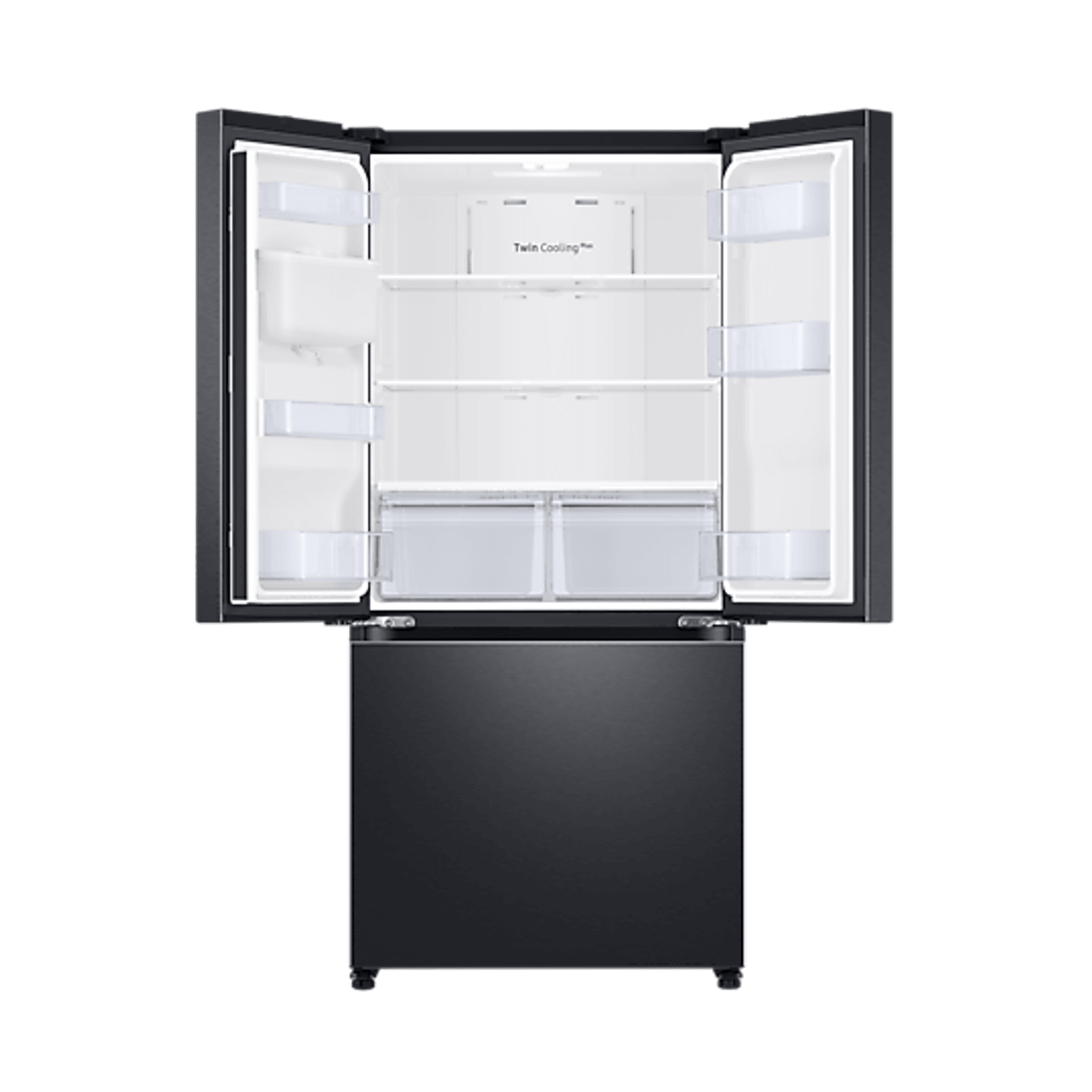 495L French Door Refrigerator Matte Black gallery detail image