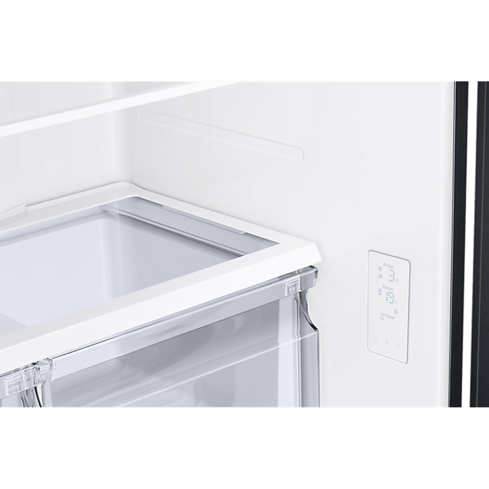 495L French Door Refrigerator Matte Black gallery detail image