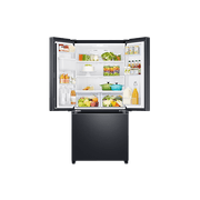 495L French Door Refrigerator Matte Black gallery detail image