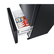 495L French Door Refrigerator Matte Black gallery detail image